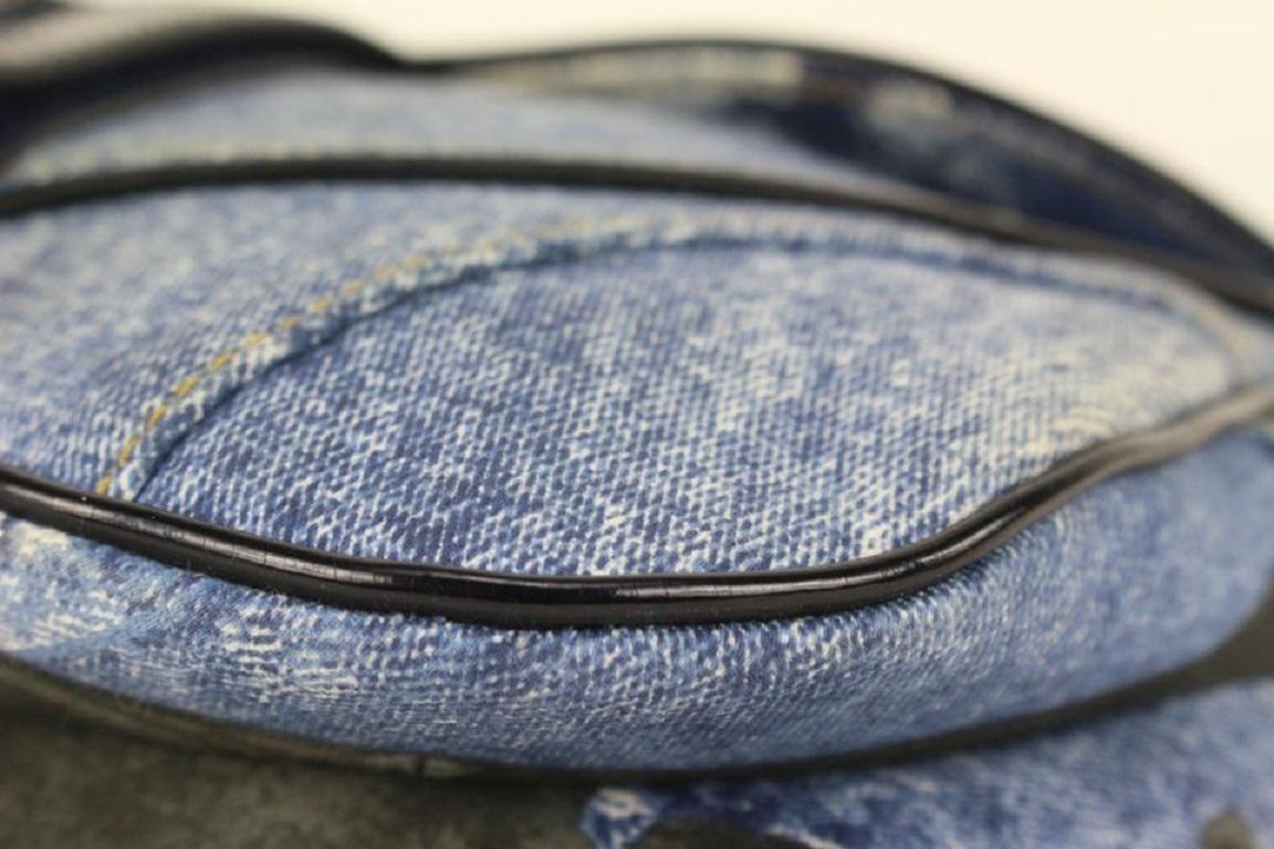 Dior Patchwork Speedway Denim Saddle Bag 820da2 4