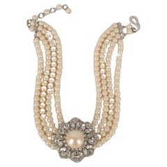 Dior Pearl Short Necklace, 1970