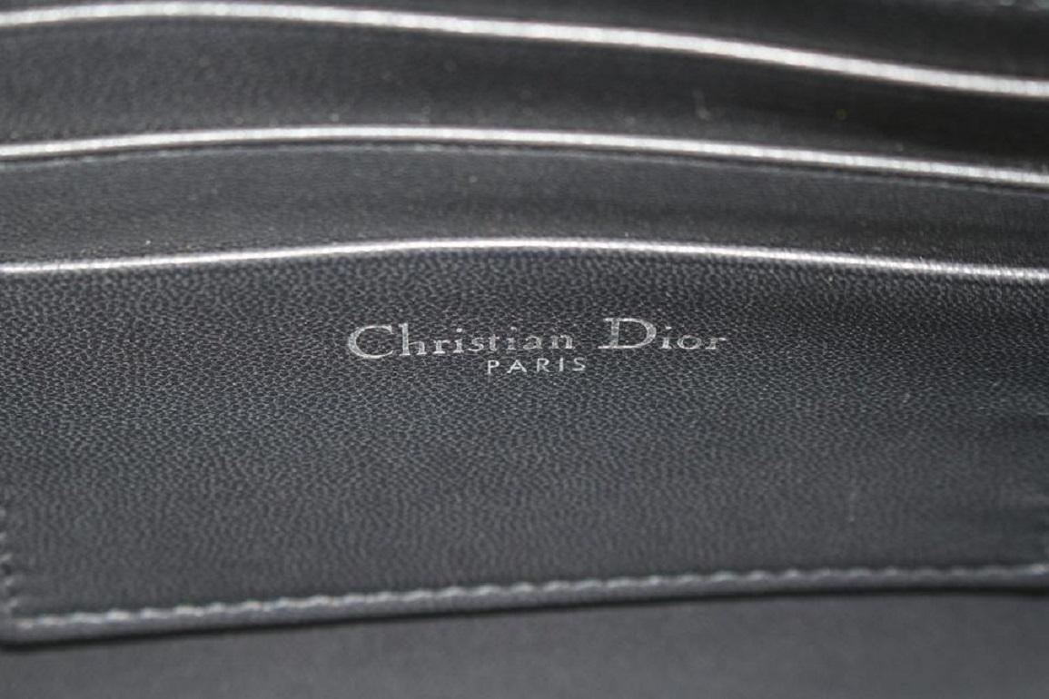 Argent Sac à bandoulière à rabat à chaîne argentée Dior 292da513 en vente