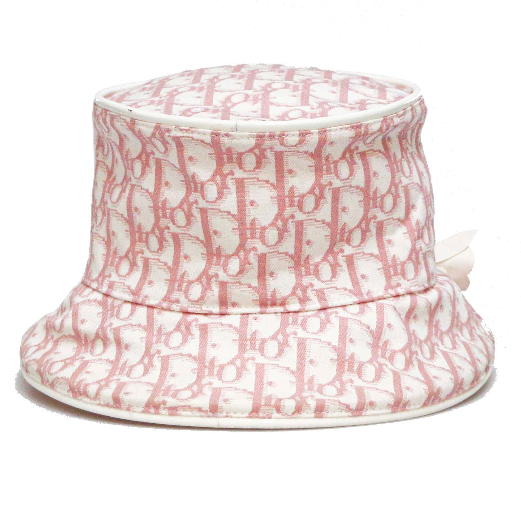 Dior Pink Bucket Hat For Sale 3