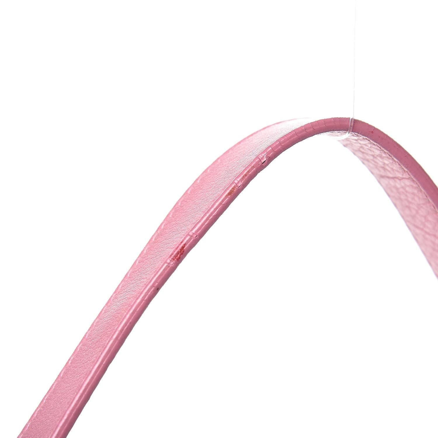 Christian Dior Pink Calfskin Embroidered Floral Romantic Saddle Bag For Sale 7
