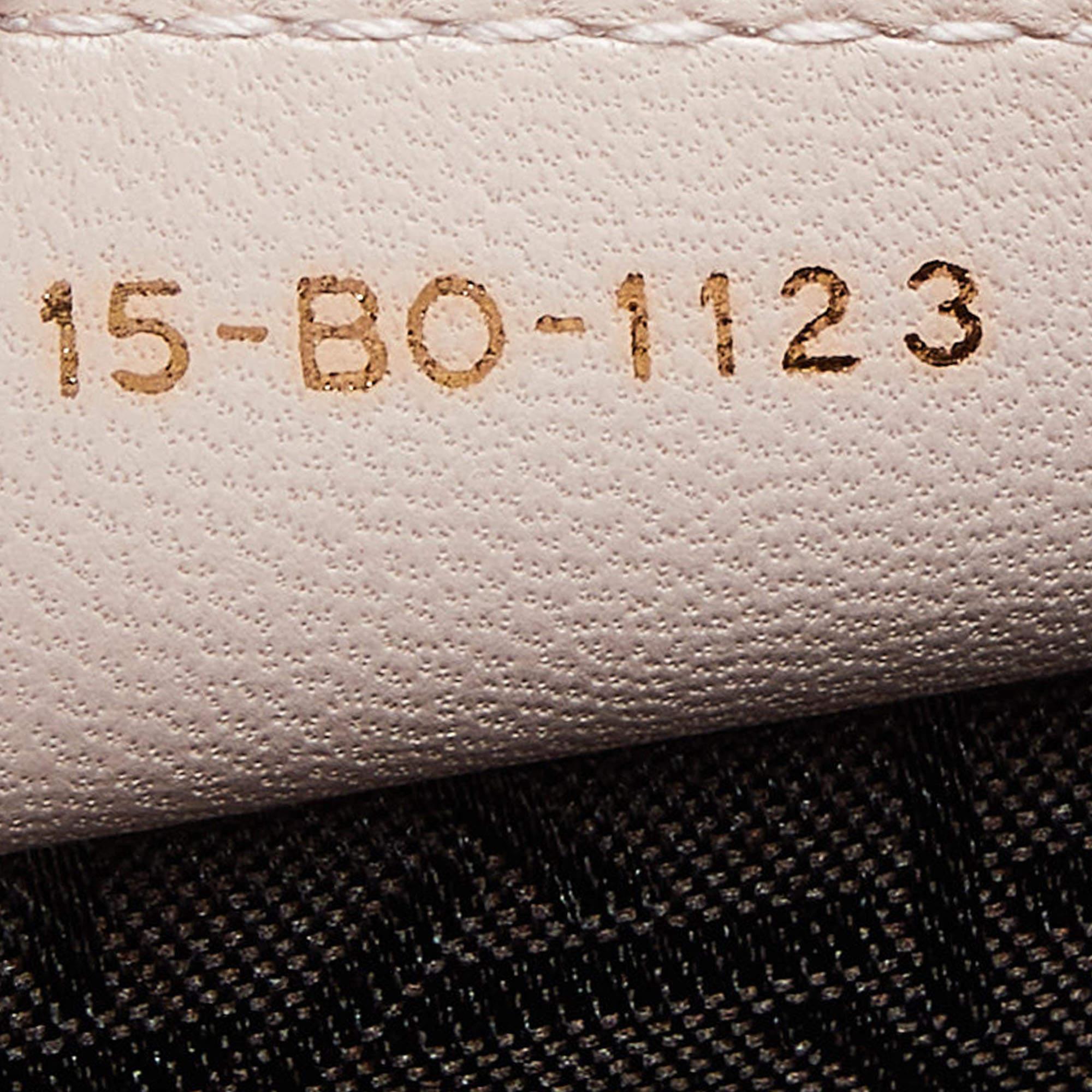 Dior Pink Cannage Leather Large Lady Dior Tote 2