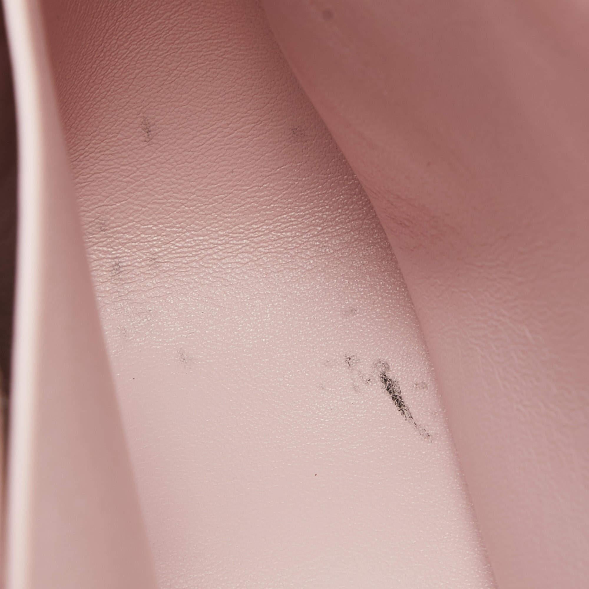 Dior Pink Cannage Leather Medium Miss Dior Shoulder Bag 8