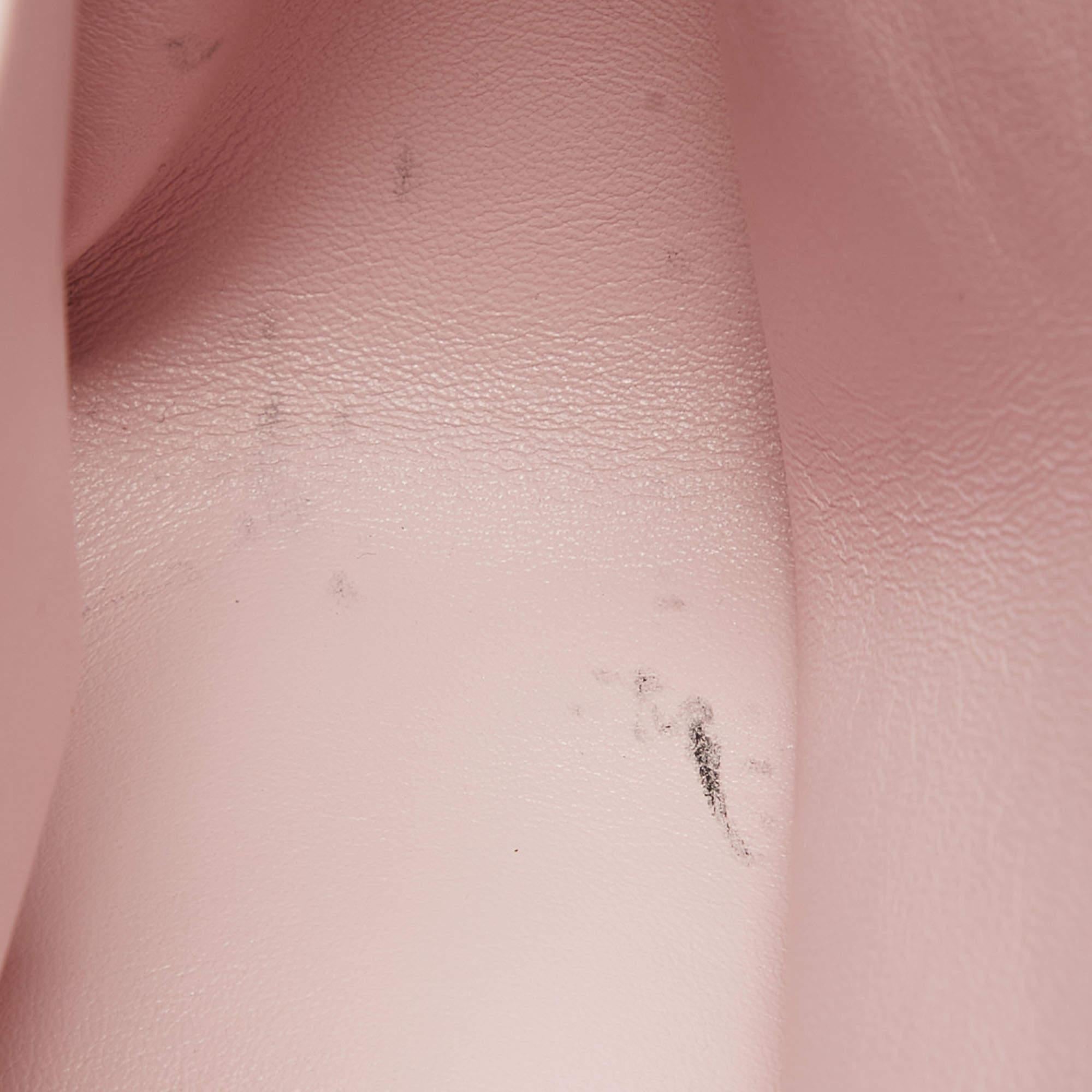 Women's Dior Pink Cannage Leather Medium Miss Dior Shoulder Bag