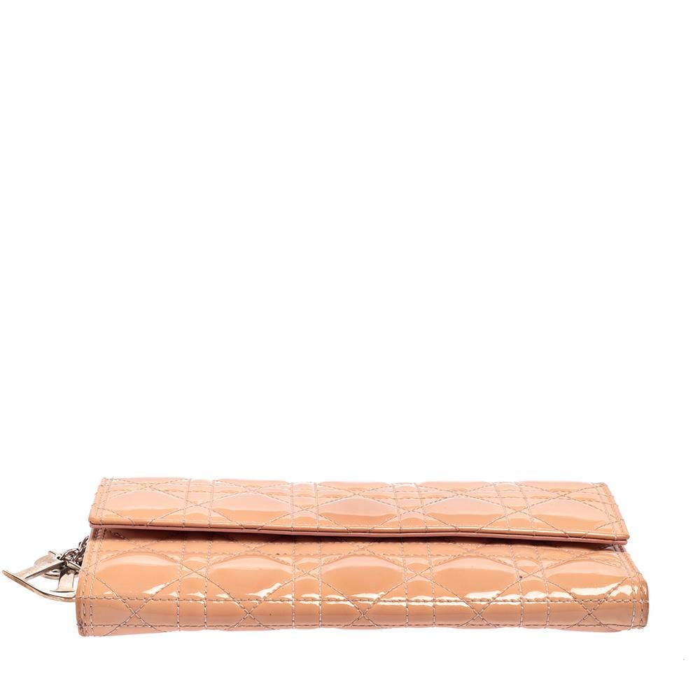 dior pink clutch