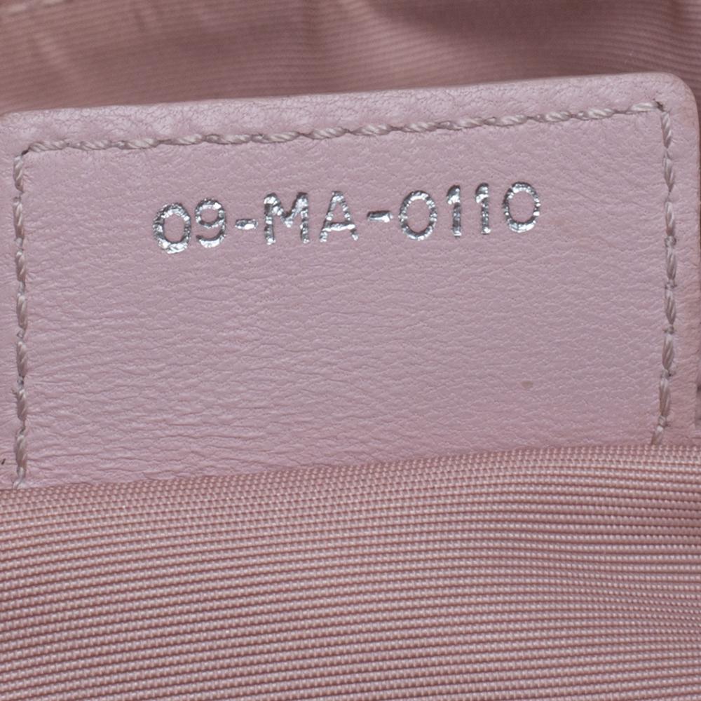Dior Rosa Cannage Granville Tote aus gestepptem Leder 3