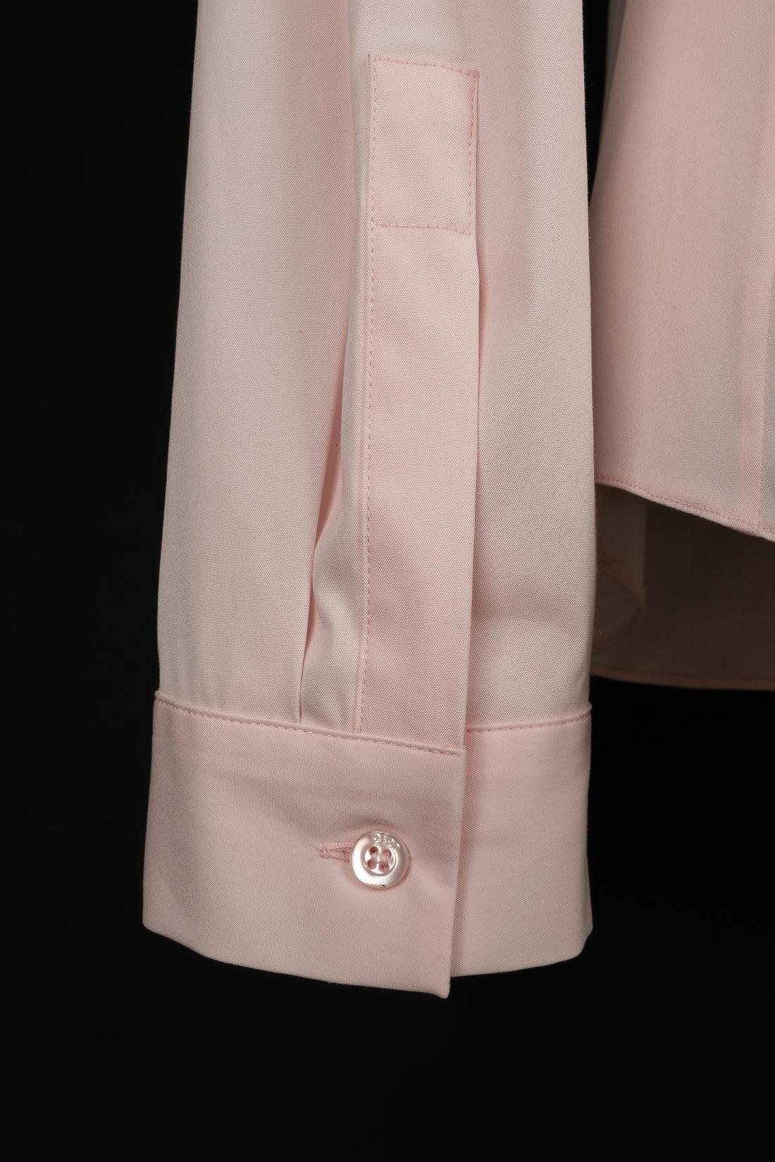 Dior Rosa Baumwollhemd im Angebot 1