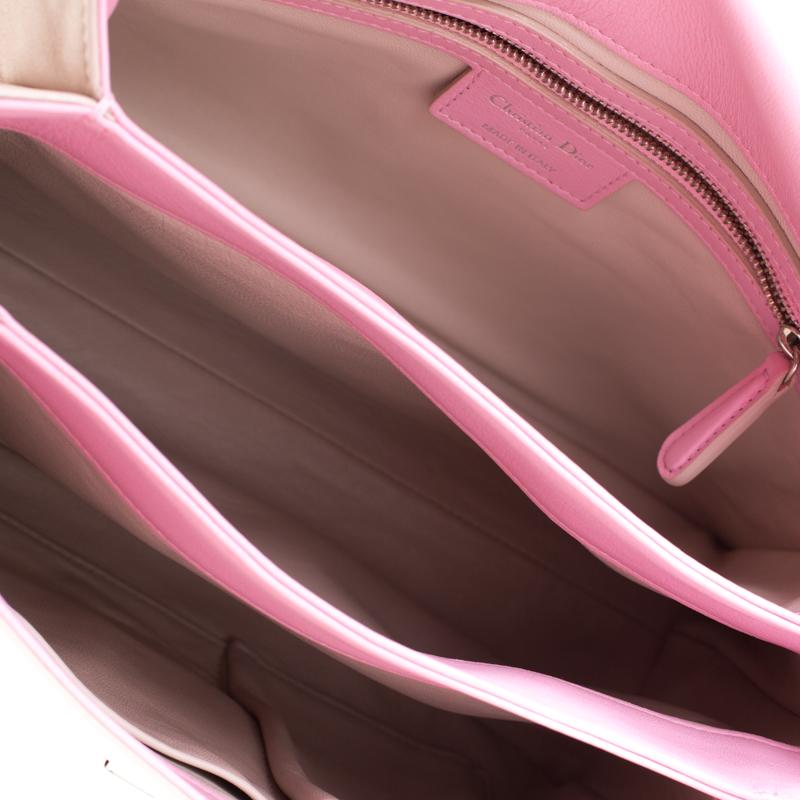 Dior Pink/Cream Leather Diorling Shoulder Bag 1
