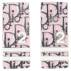 Dior pink earrings