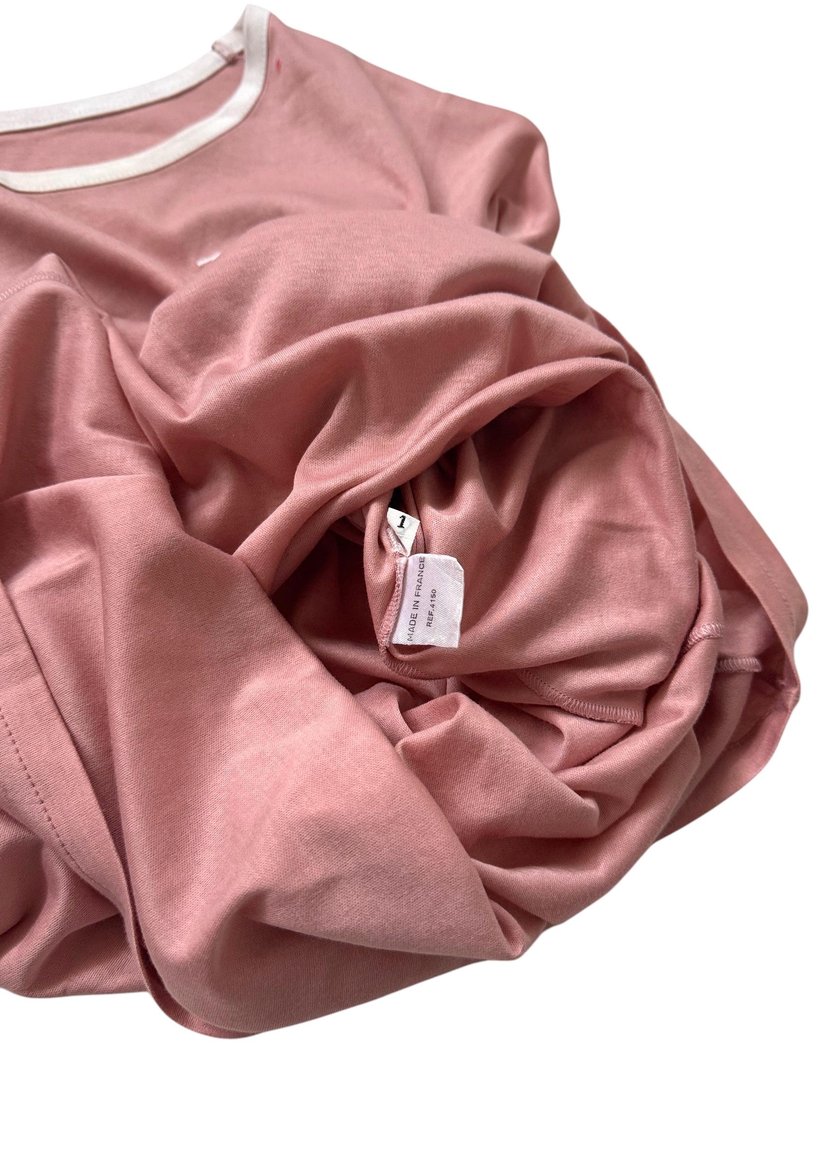 Dior Pink Fitted Logo T-Shirt – Early 2000s in vendita 5