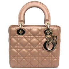 Dior Rosa Leder Damentasche