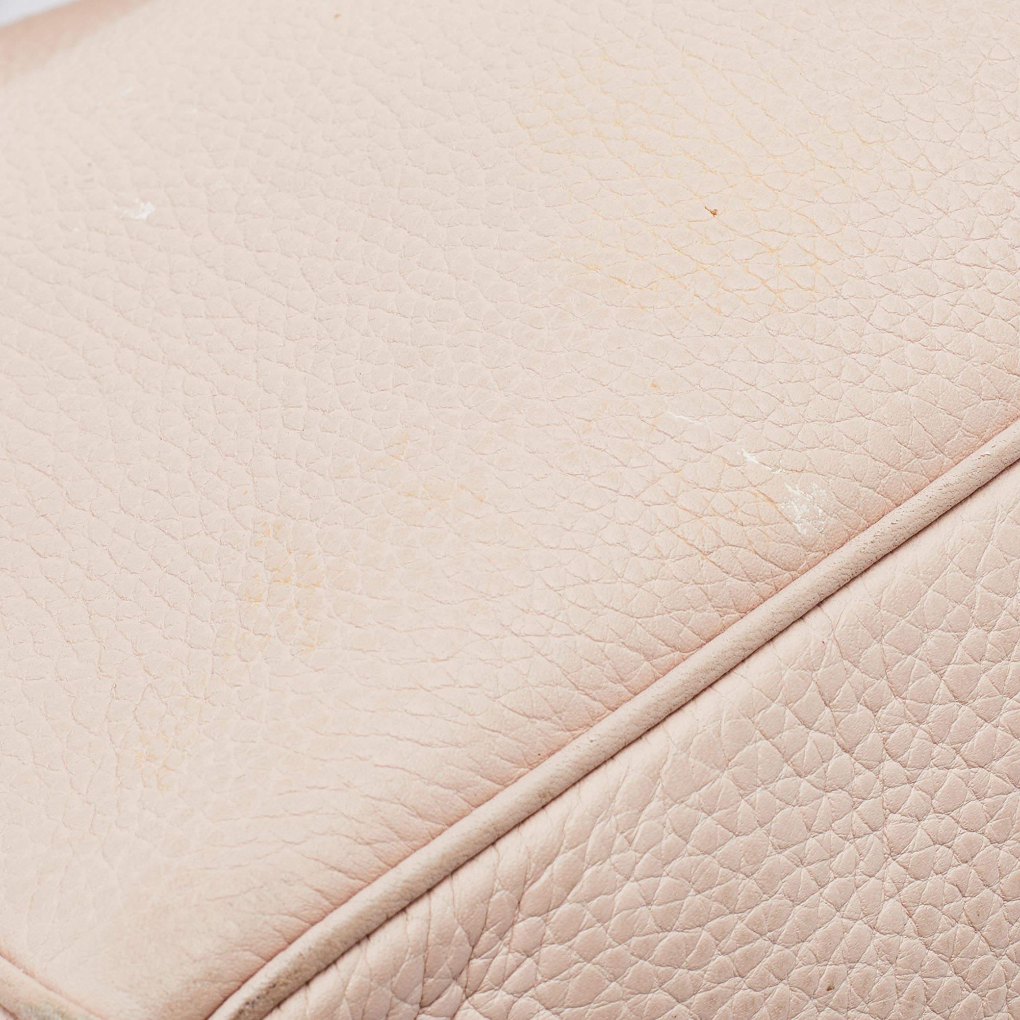 Dior Pink Leather Medium Diorissimo Tote 5