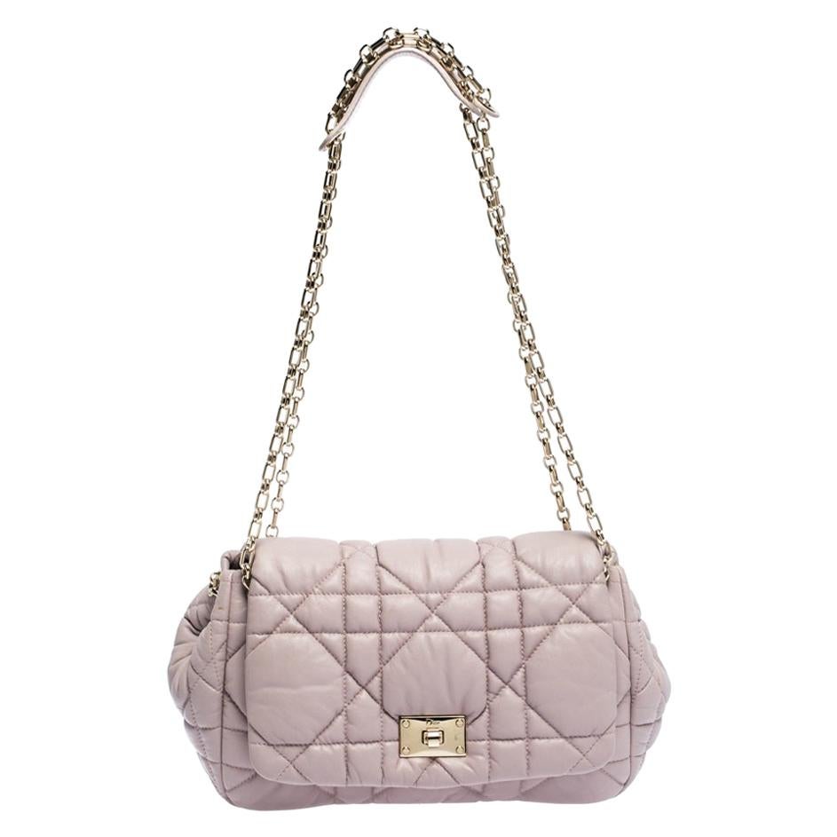 Dior Pink Leather Milly La Foret Shoulder Bag at 1stDibs | used christian  dior bags, used dior bags, dior