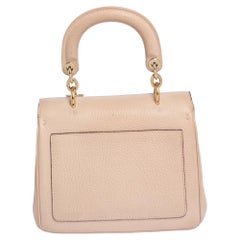 Dior Pink Leather Mini Be Dior Top Handle Bag