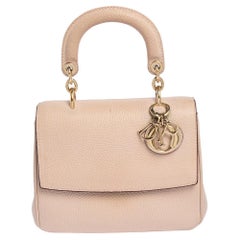 Dior Rosa Leder Mini Be Dior Top Handle Tasche