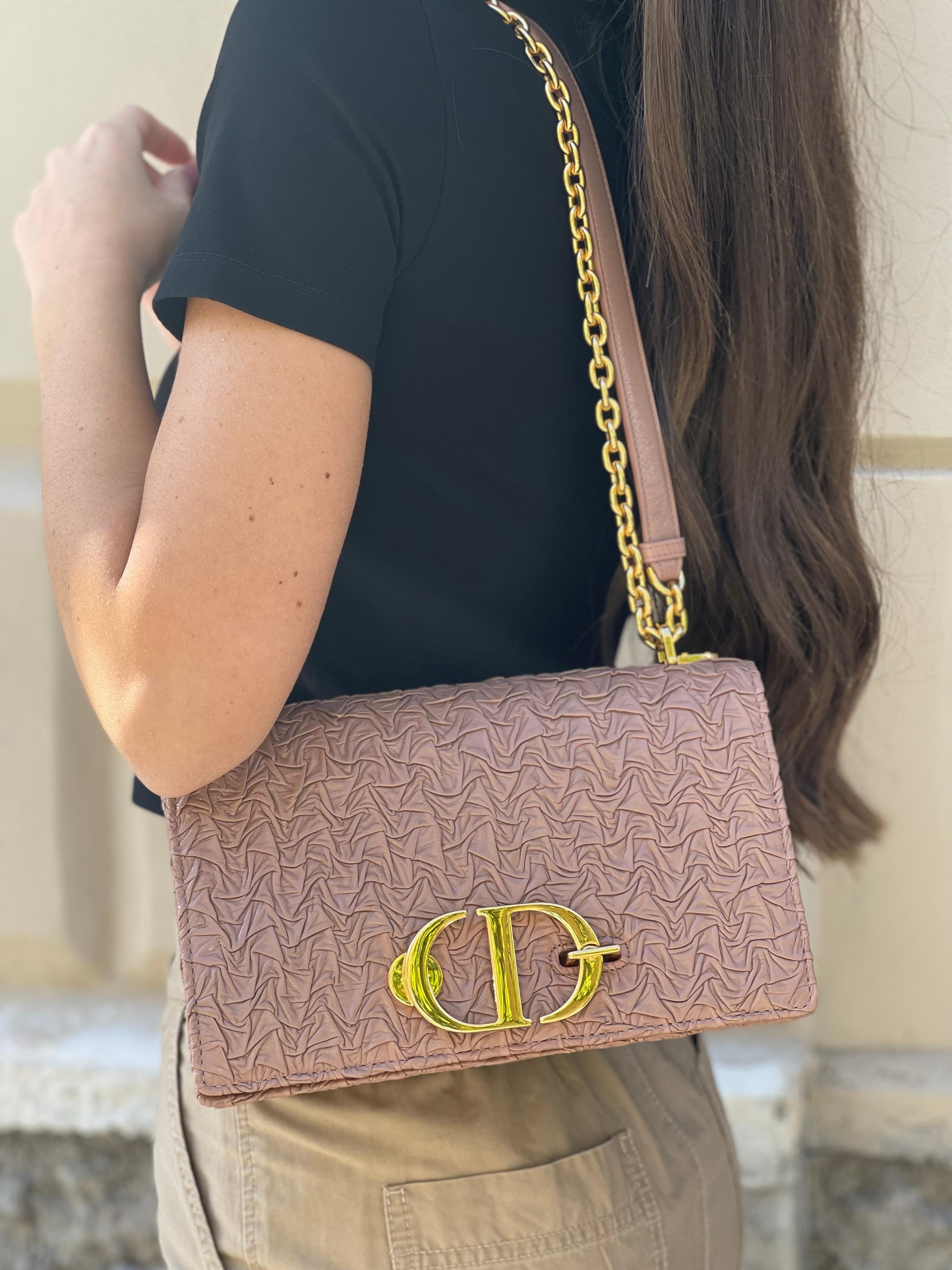 Christian Dior Montaigne 30 Tasche aus rosa Leder im Zustand „Neu“ in Torre Del Greco, IT