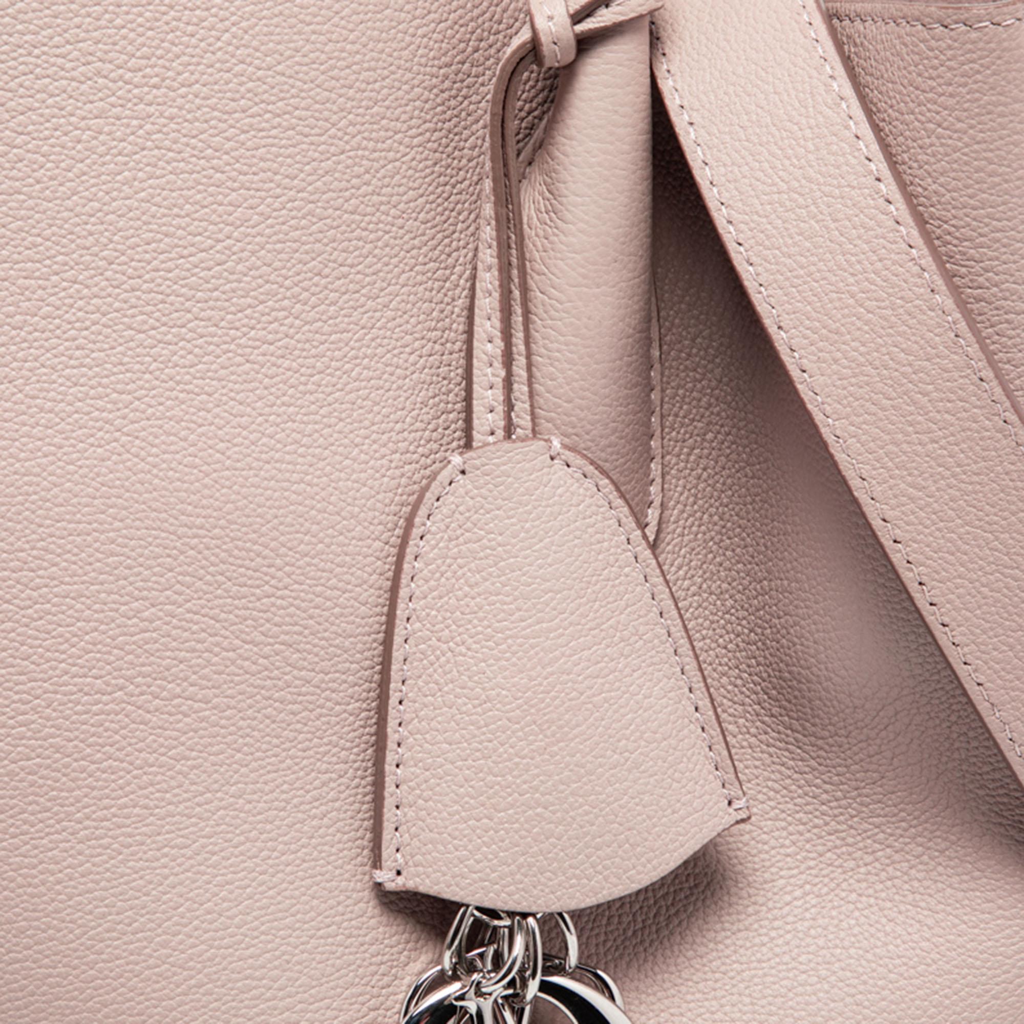 Dior Pink Leather Open Bar Tote 2