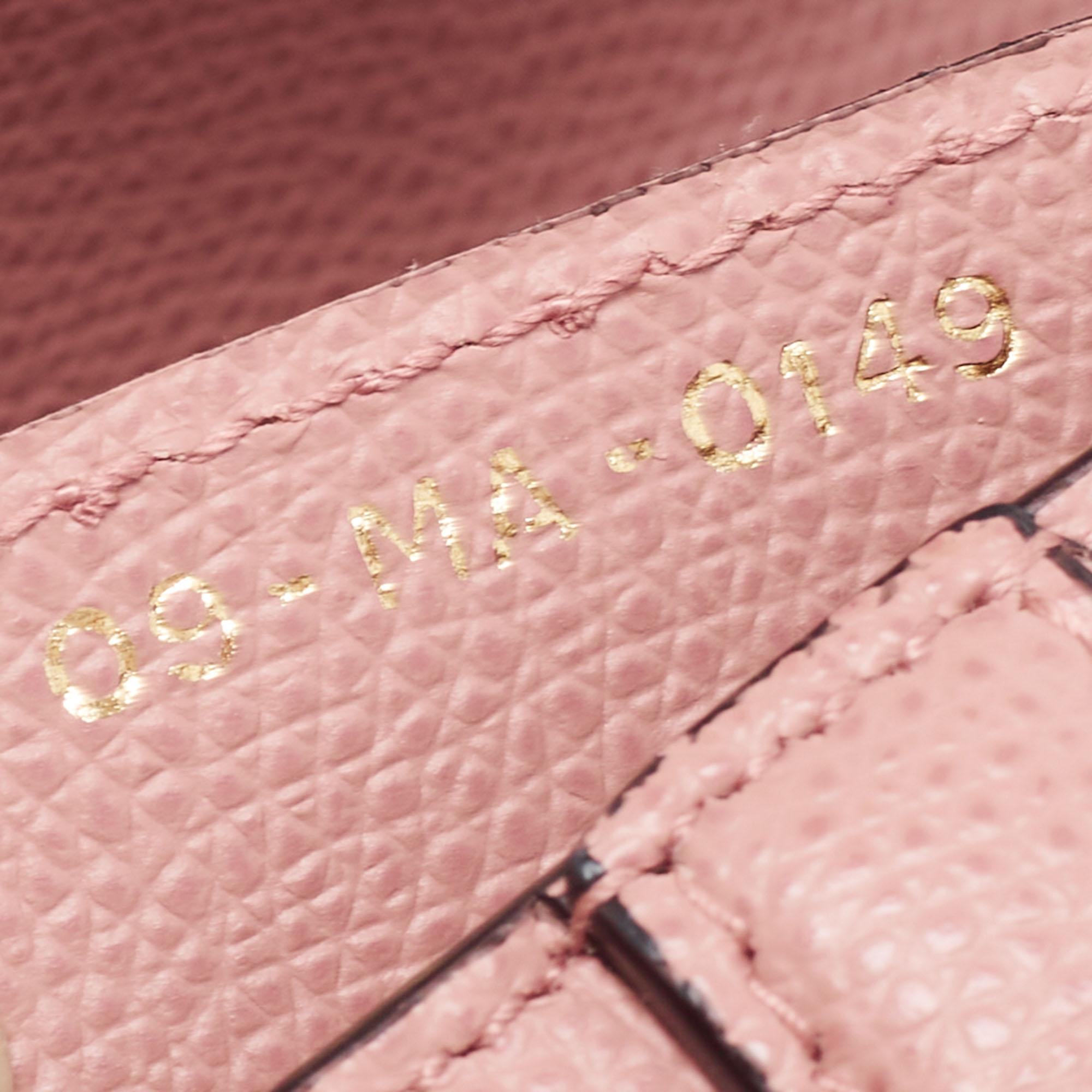 Dior Pink Leather Saddle Shoulder Bag 1