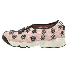 Dior Rosa Mesh Fusion Low Top Turnschuhe aus Mesh Größe 36