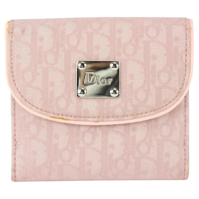 Louis Vuitton Pink Rose Monogram Denim Zippy Wallet Long Zip Around  31lv217s For Sale at 1stDibs
