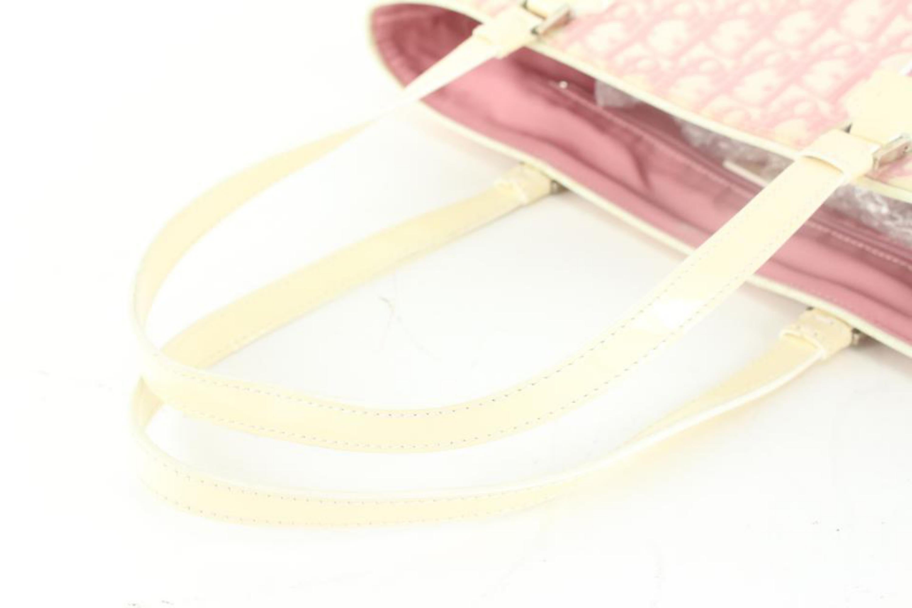 Dior Pink Monogram Trotter No. 2 Shopper Tote Bag 43d62s 1