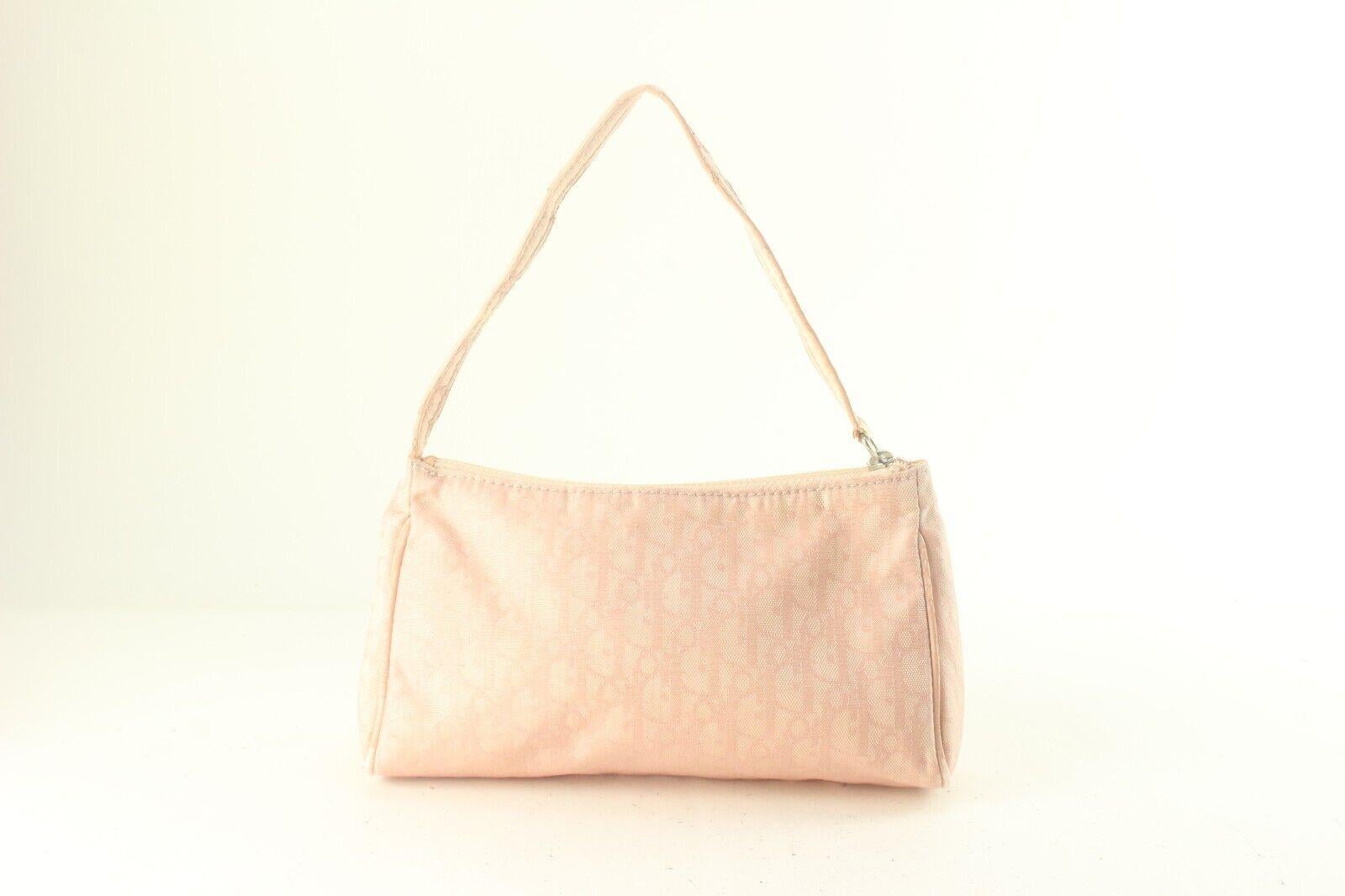 DIOR Pink Monogram Trotter Pochete 1DD822K 7