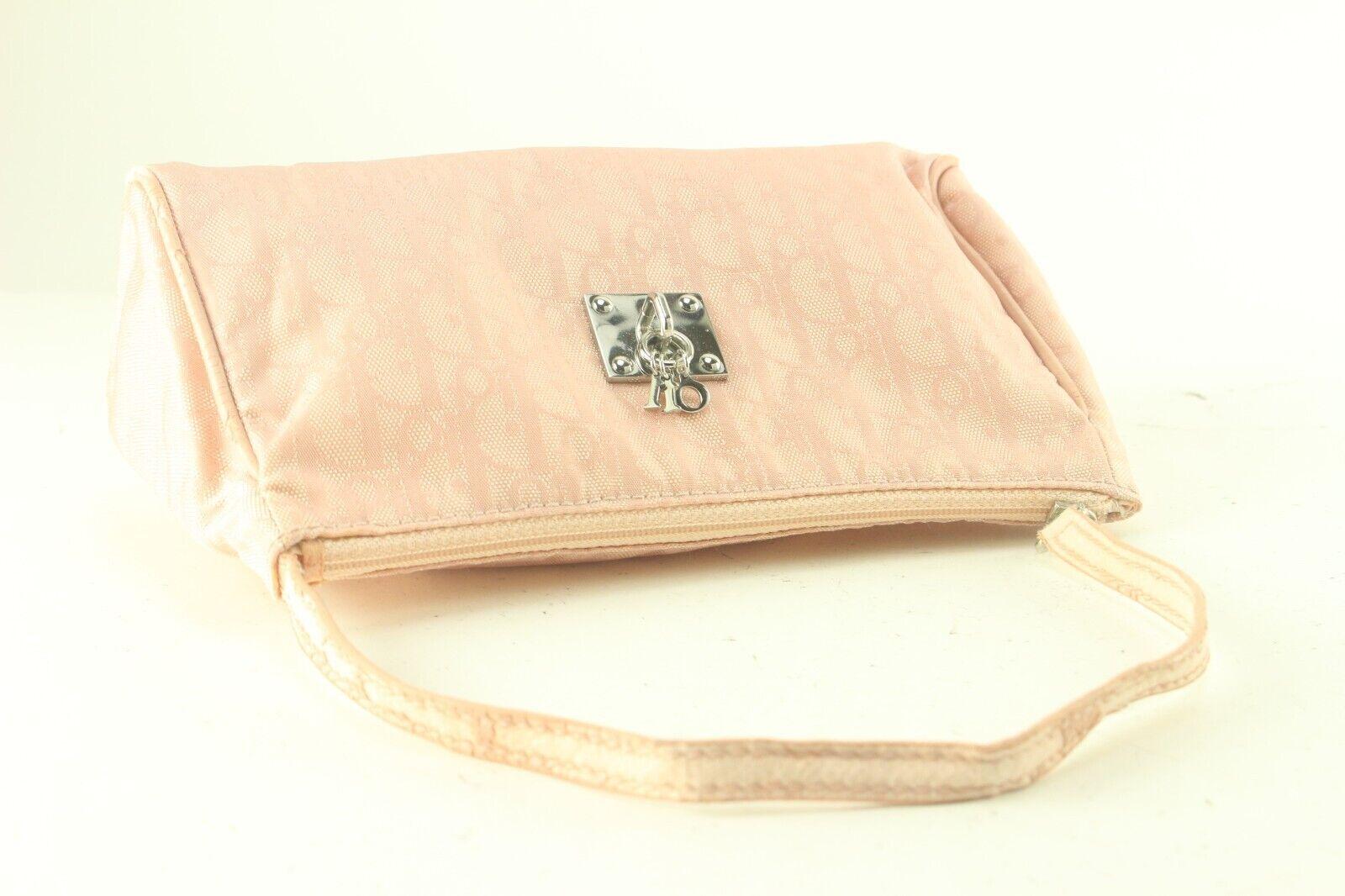 DIOR Pink Monogram Trotter Pochete 1DD822K For Sale 3