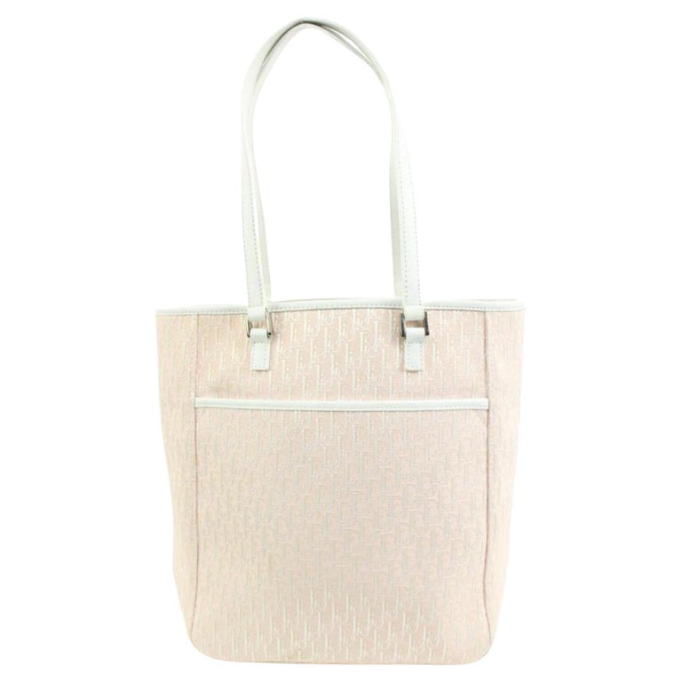 Dior Pink Monogram Trotter Shopper Tote Bag 74d322s sur 1stDibs