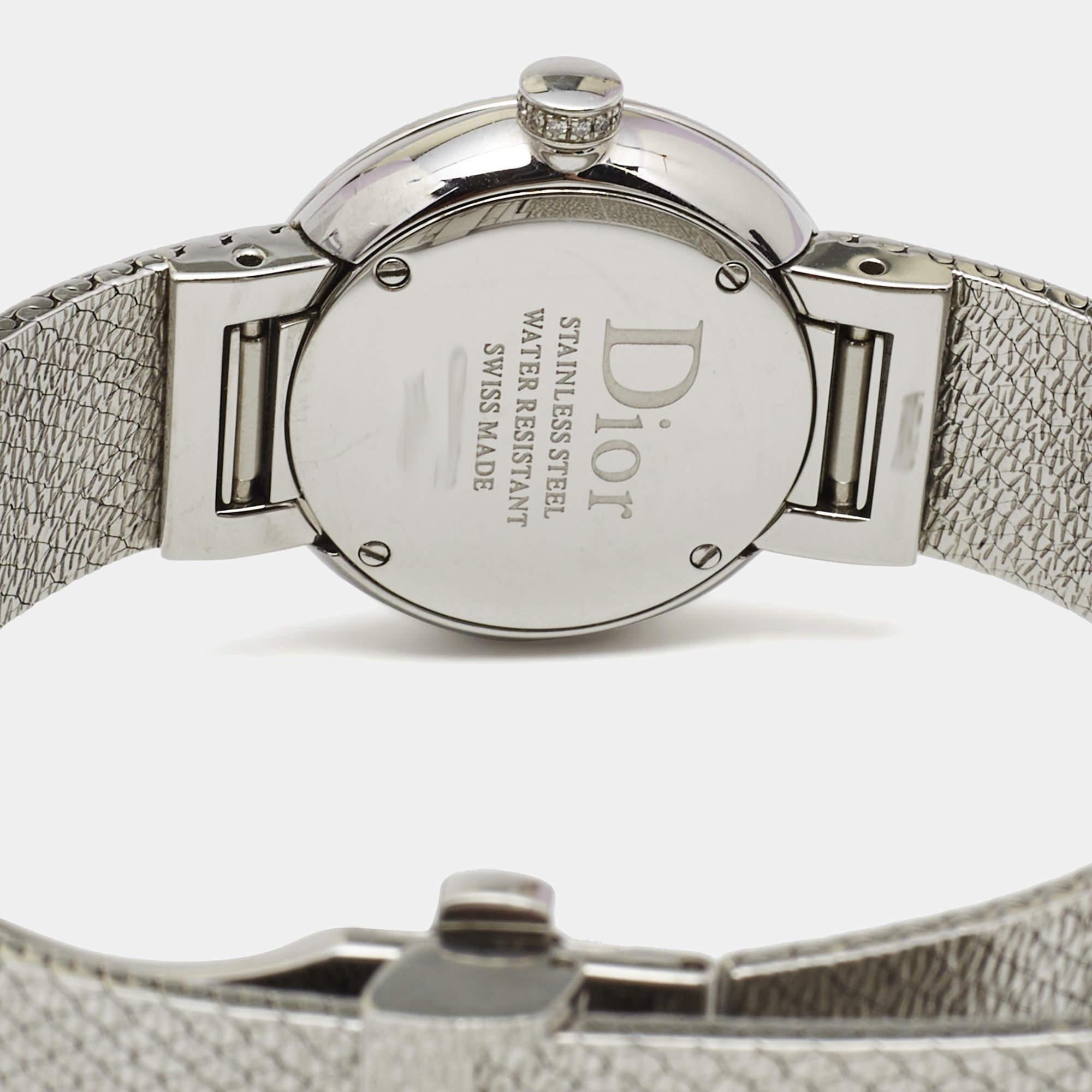dior watch pink