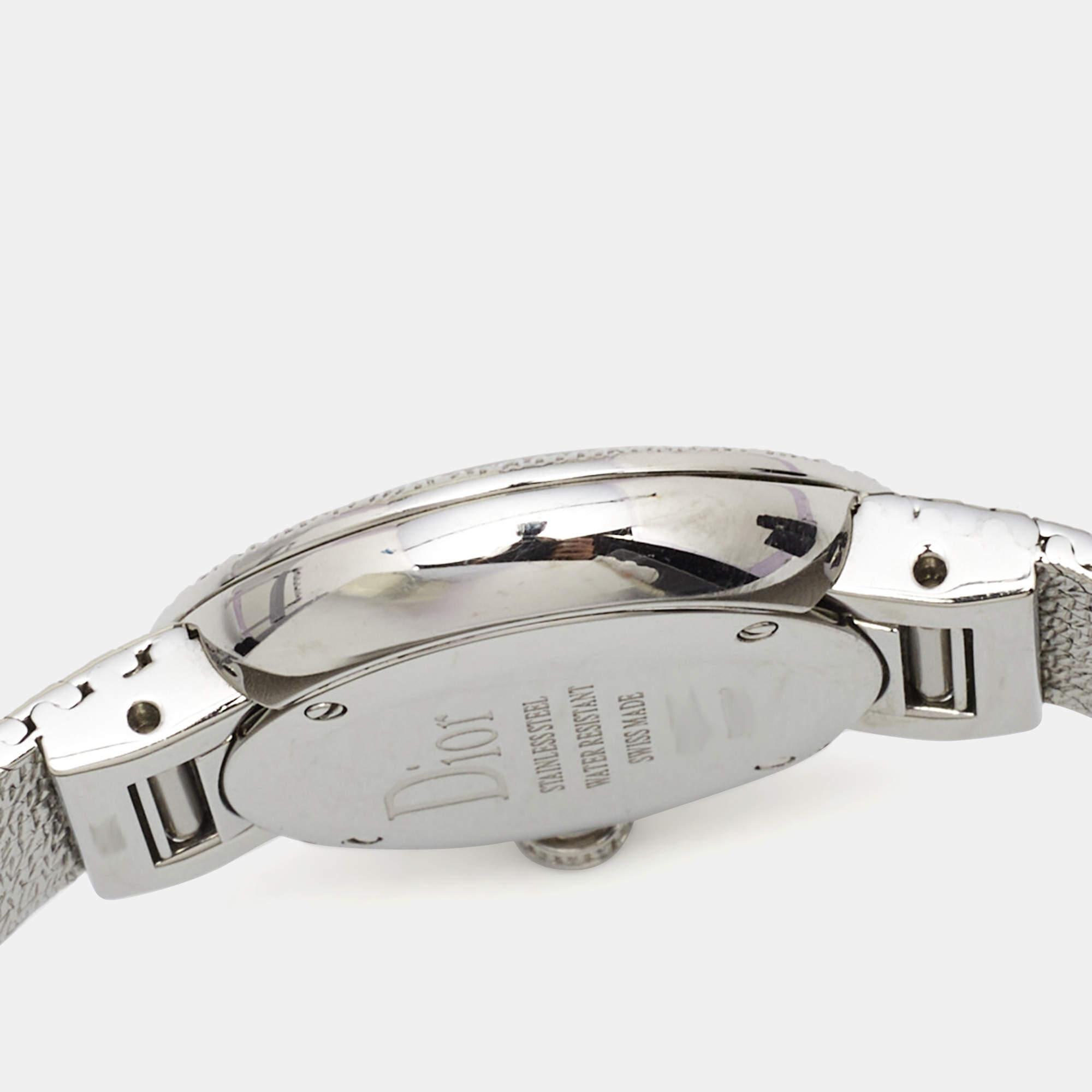 dior pink watch