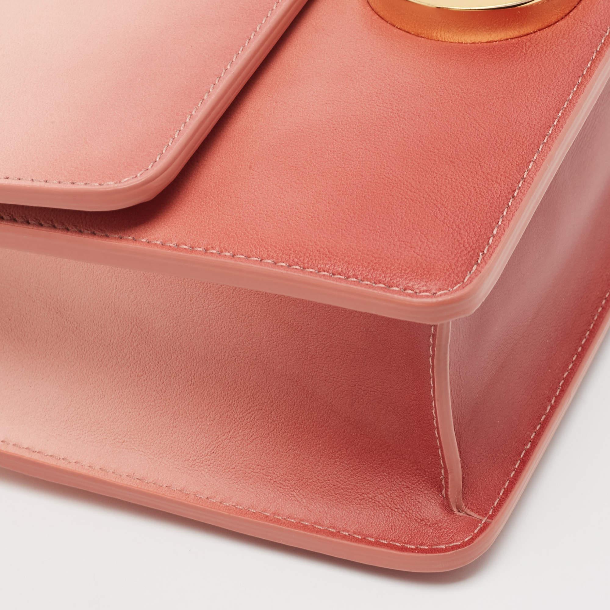Dior Pink Ombre Leather 30 Montaigne Shoulder Bag 6