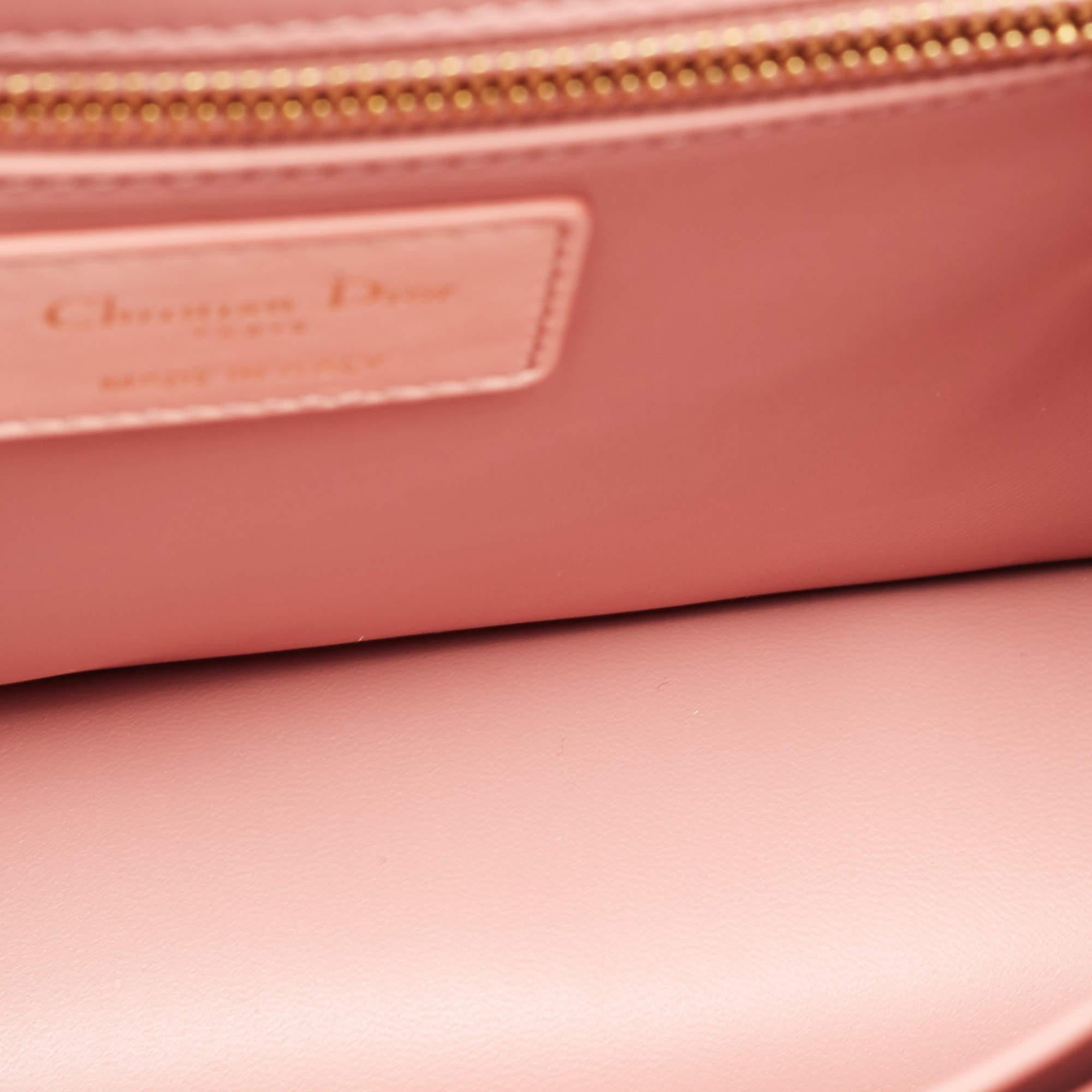 Dior Pink Ombre Leather 30 Montaigne Shoulder Bag 4