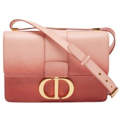Used Dior Pink Ombre Leather 30 Montaigne Shoulder Bag
