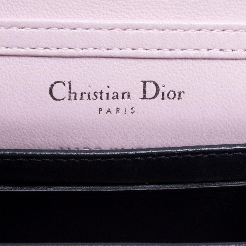 Dior Pink Patent Leather Mirco Diorama Bag 3