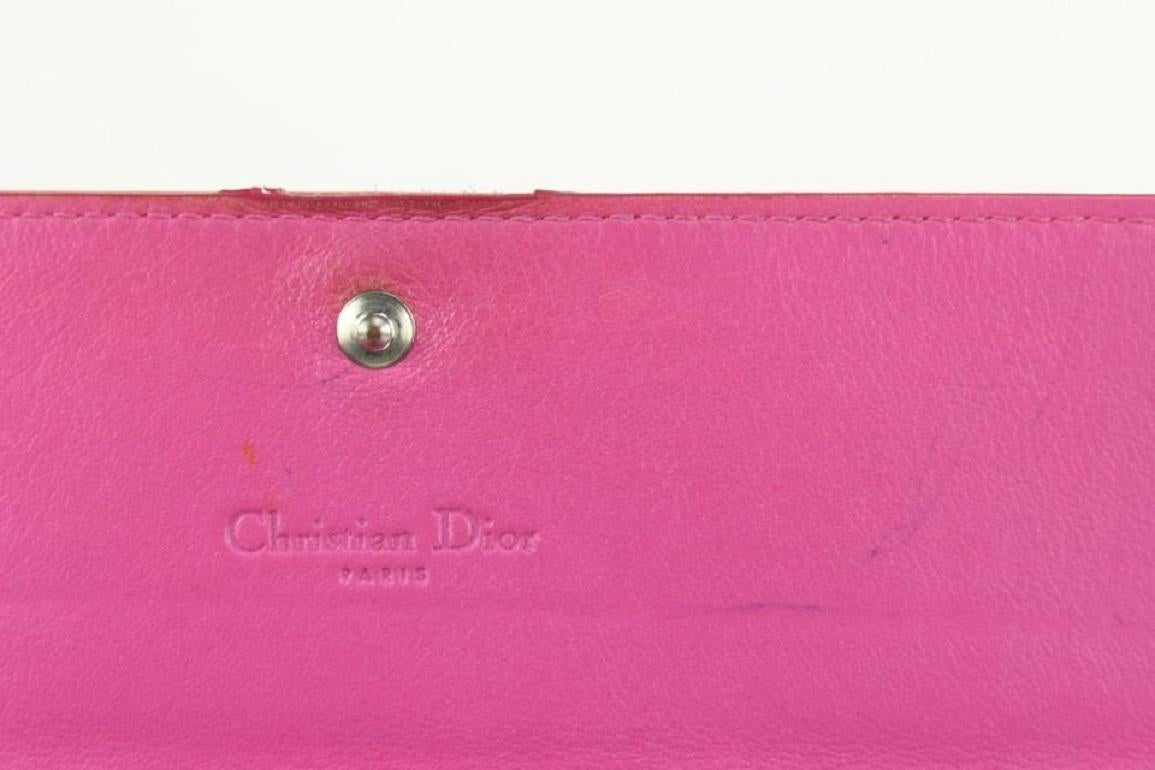 Dior Rosa Lack Trotter Kette Brieftasche 923da97 Damen