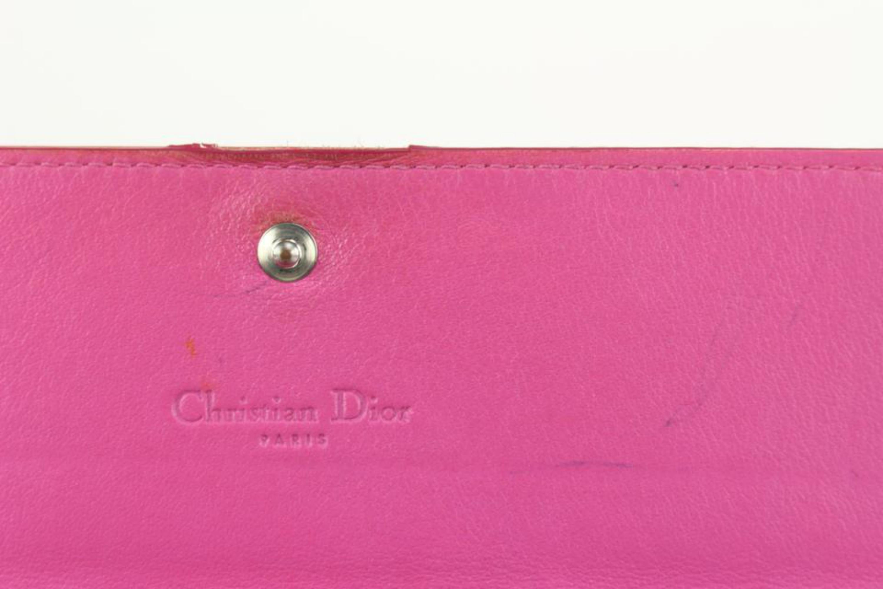 Dior Pink Patent Trotter Chain Wallet 923da97 For Sale 4