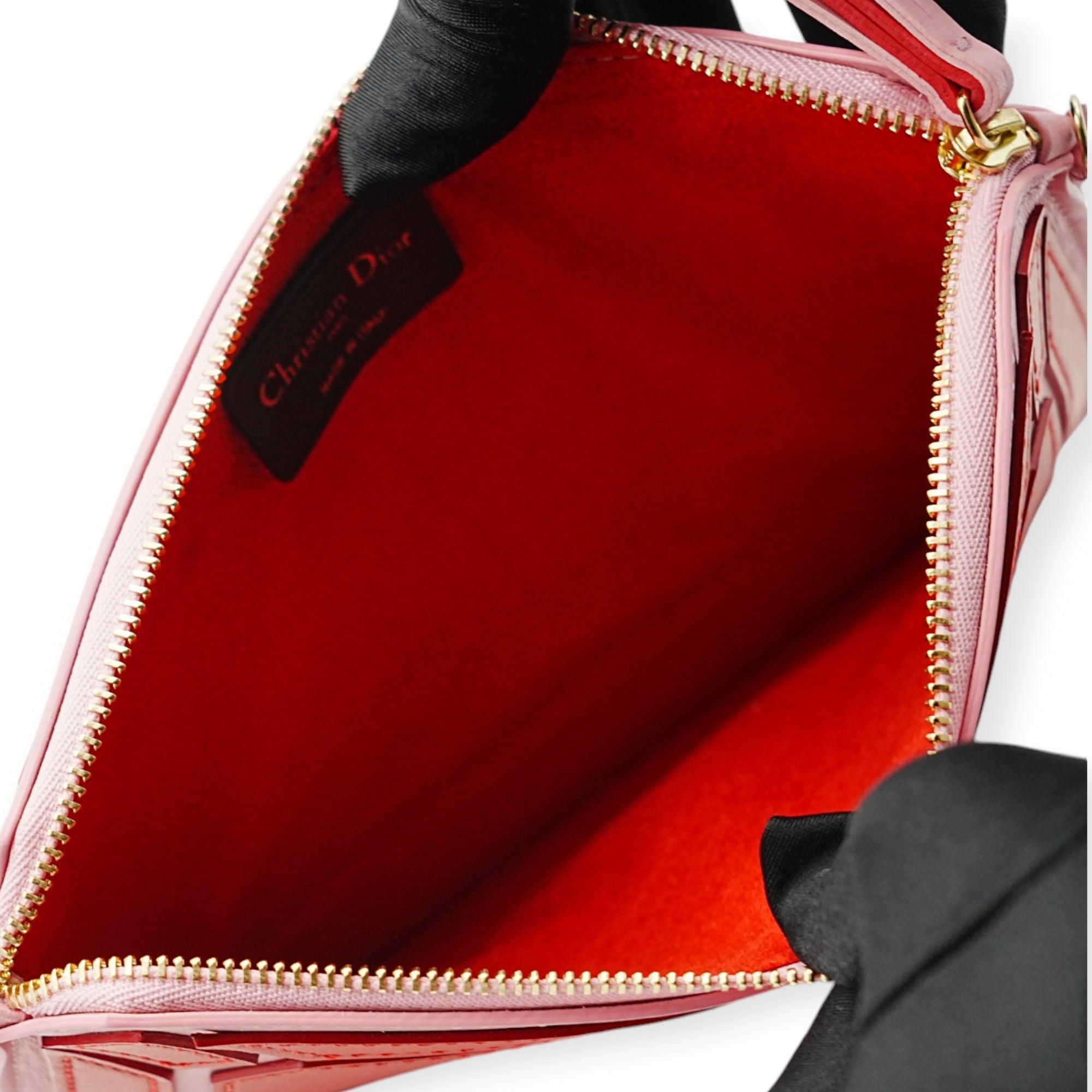 Sac à bandoulière Dior Pink Portfolio - années 20 en vente 1
