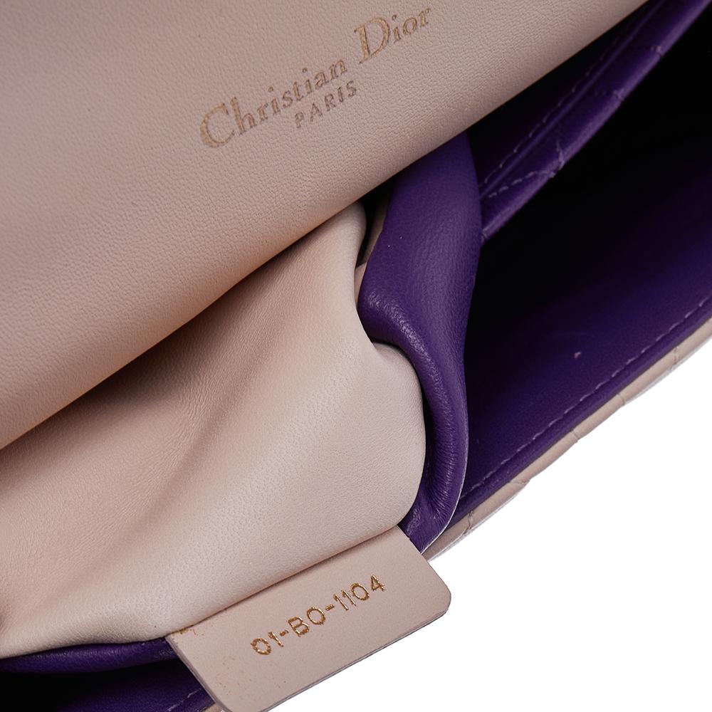 Dior Pink Quilted Leather Medium Miss Dior Shoulder Bag 2