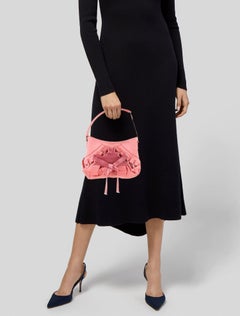 Christian Dior Pink Satin Ballet Evening Bag