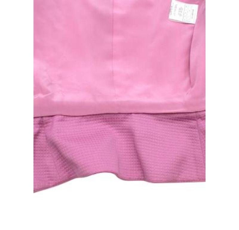 Women's Dior Pink Silk Belted Corset For Sale