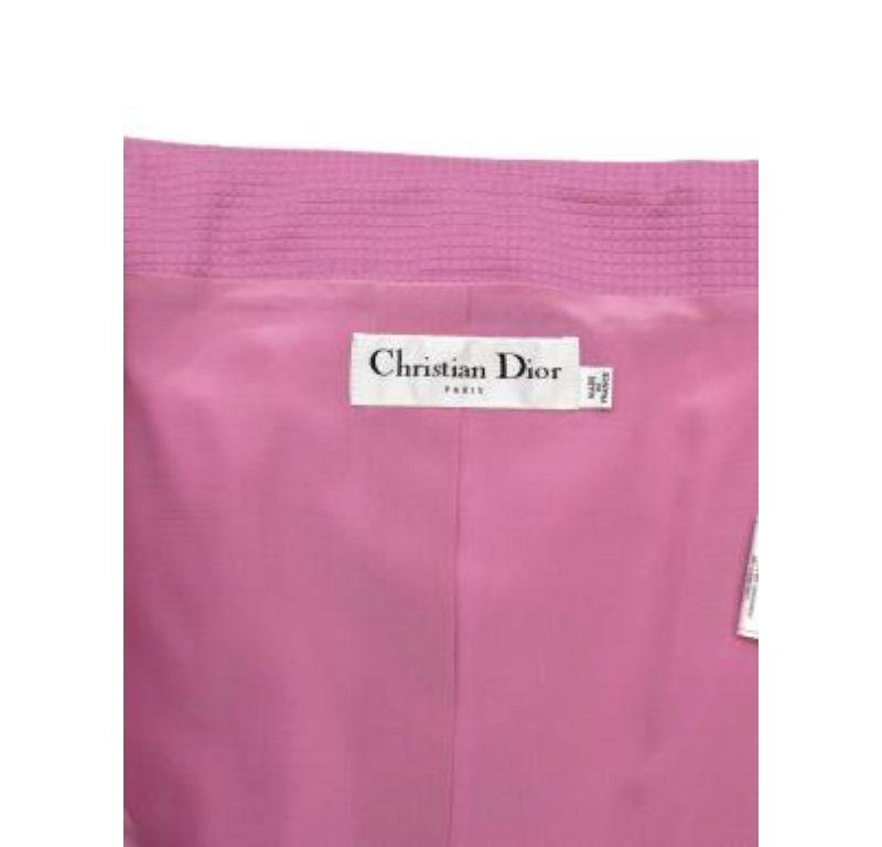 Dior Pink Silk Belted Corset For Sale 5