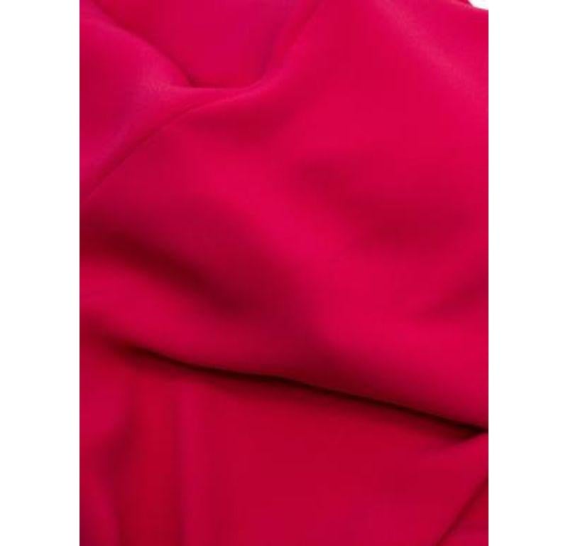 Dior Pink Silk Sleeveless Gown For Sale 4