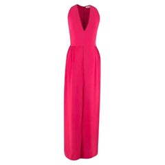 Dior Pink Silk Sleeveless Gown