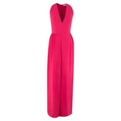 Dior Pink Silk Sleeveless Gown