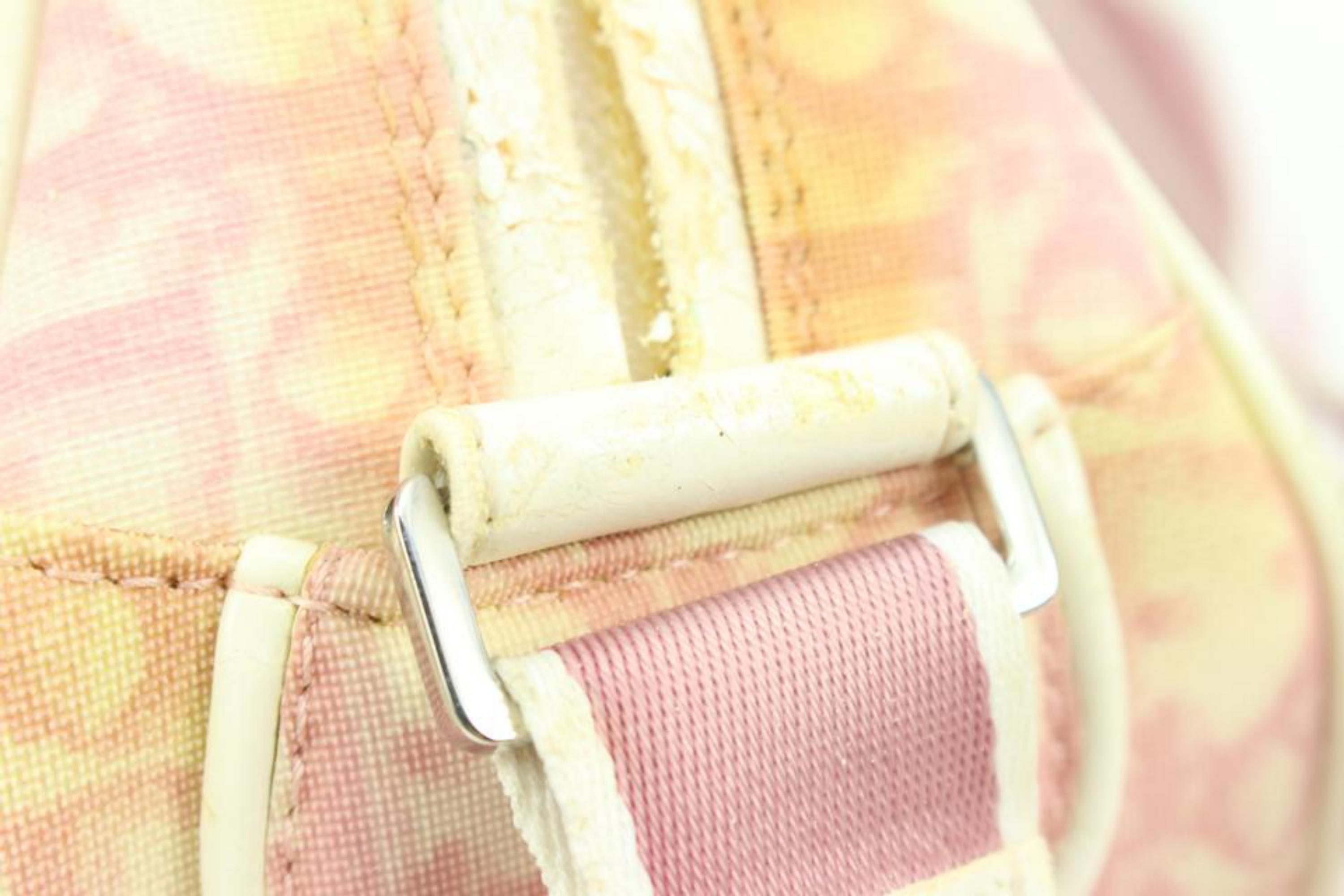 Dior Pink Translucent Monogram Trotter Crossbody Bag  31d413s For Sale 4