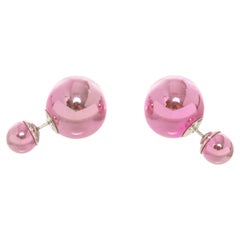 Dior Pink Tribales Studs Earring