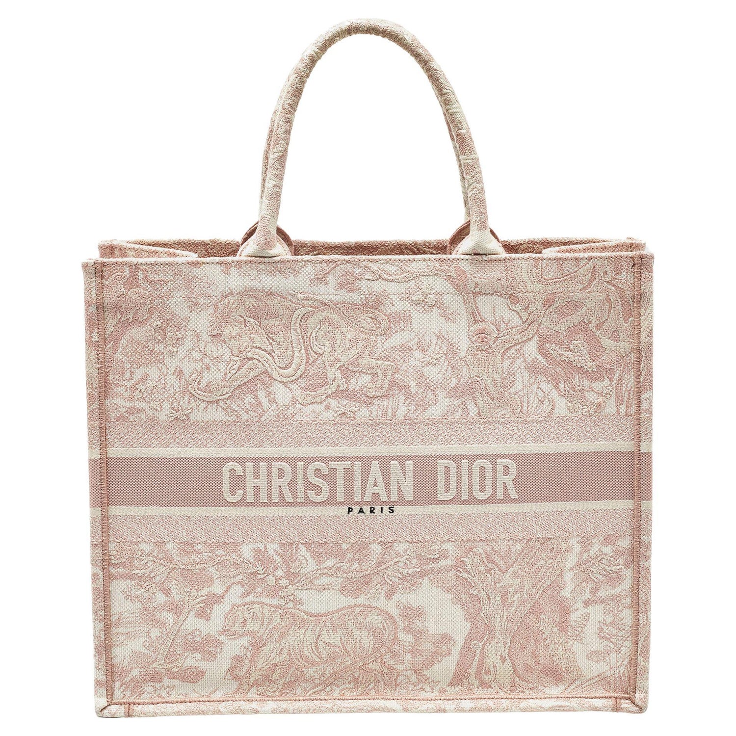 Dior Bags | in Toile The Jouy S / M Canvas Tote, Pink, (One Size) | Tradesy