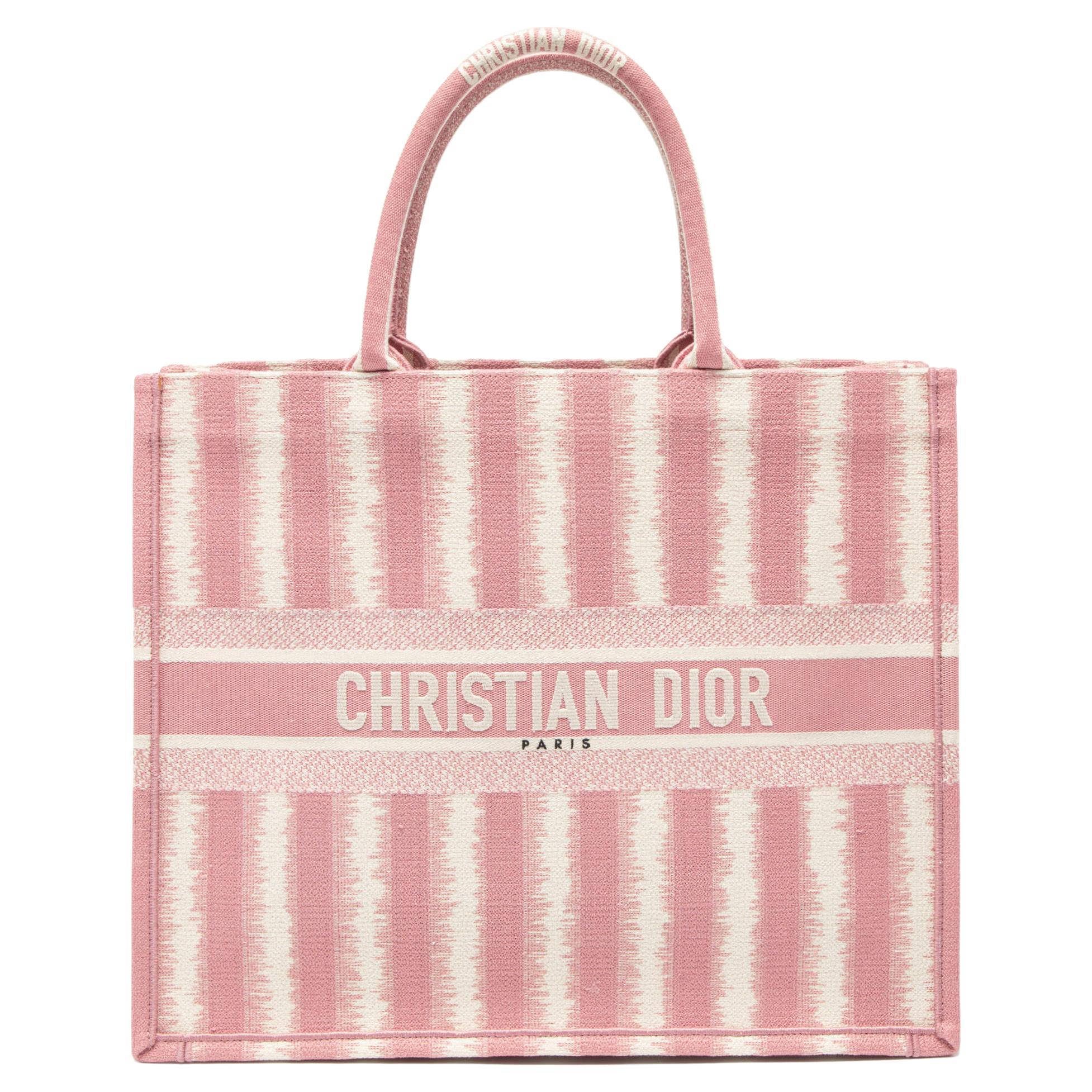 Dior book tote bag in embroidered dior oblique canvas price top
