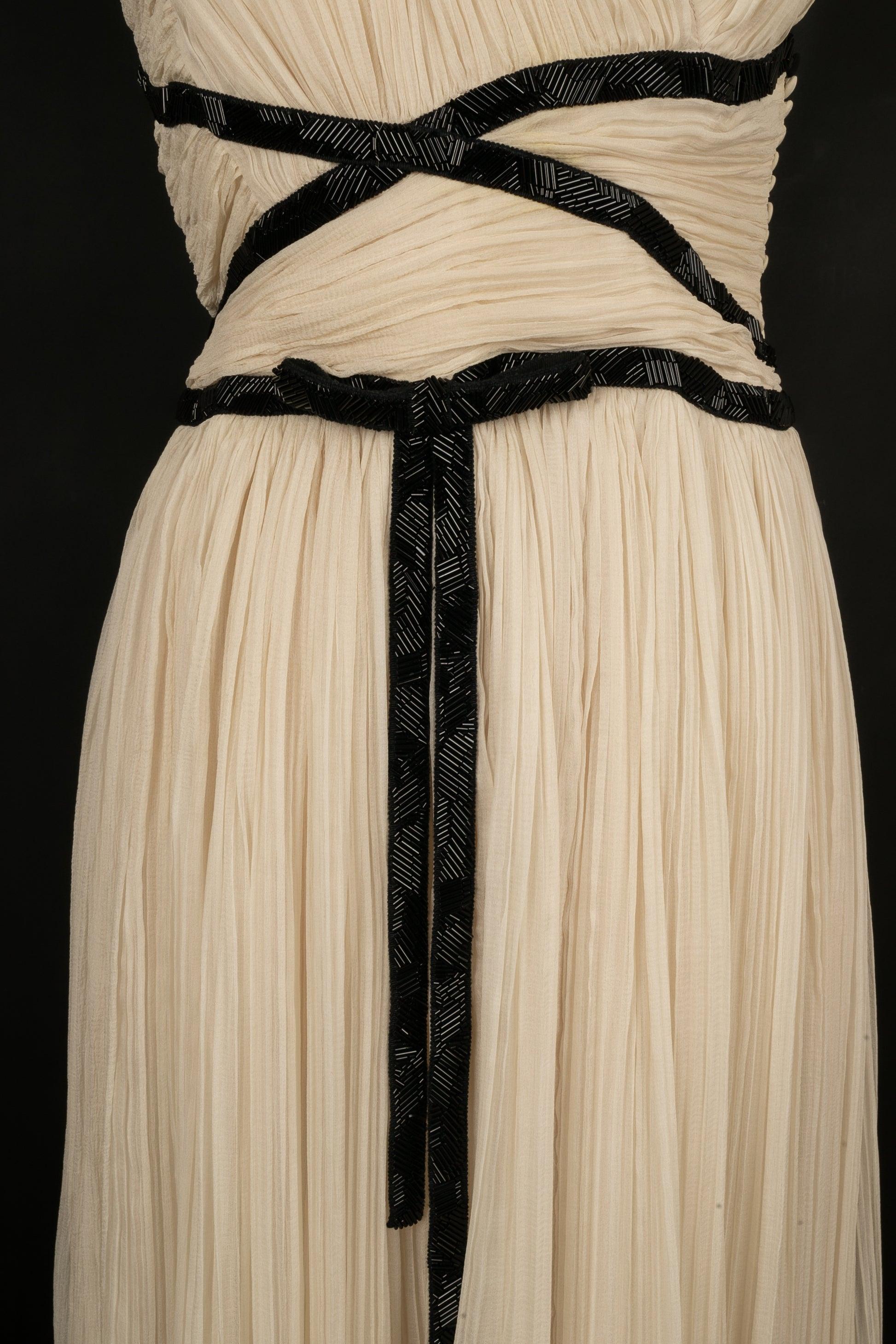 Vestido de seda plisada Dior, 2012 2