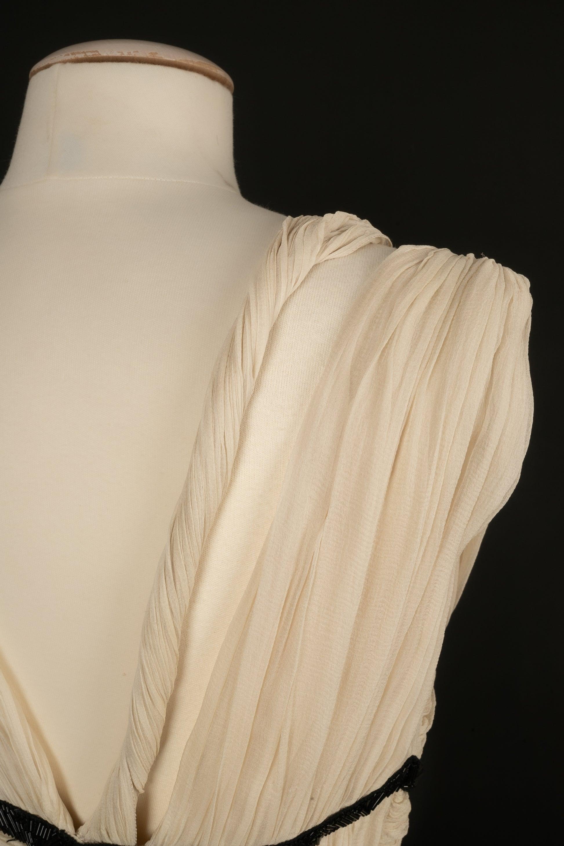 Vestido de seda plisada Dior, 2012 3